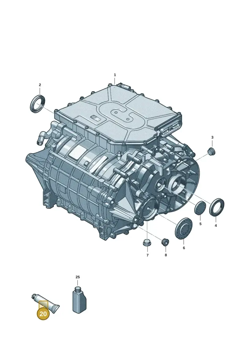 G060735A2 — Volkswagen ID.Buzz (2022-) diagram 14b300080, position 20
