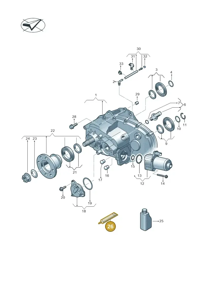 G060735A2 — Volkswagen Amarok twin cab (2022-) diagram 683341200, position 26