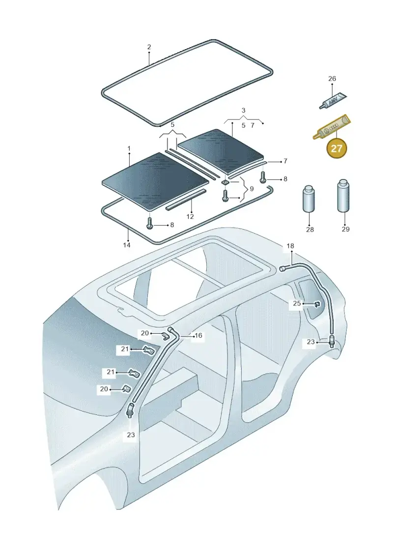 G060751M3 — Skoda Kamiq (2018-2023) diagram 767877000, position 27