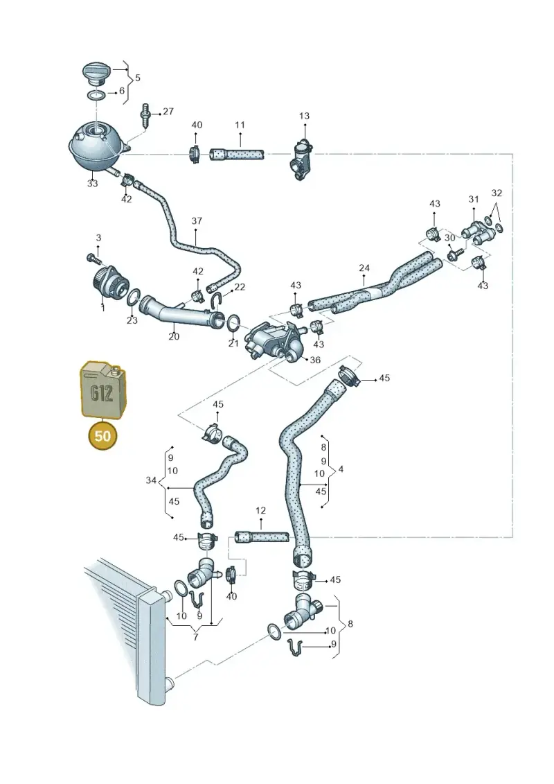 G12E050P2 — Skoda Roomster (2010-2015) diagram 481121300, position 50