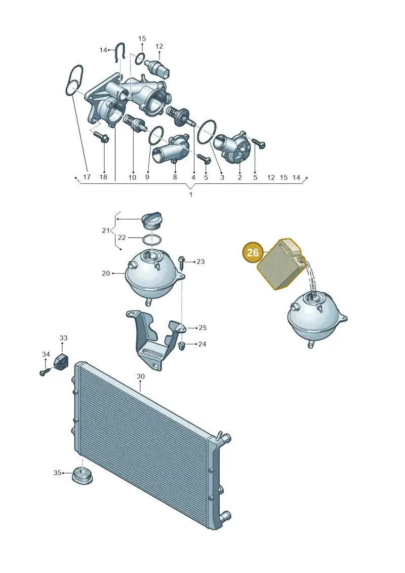 G12E050P2 — Skoda Rapid (2012-2022) diagram 672121830, position 26