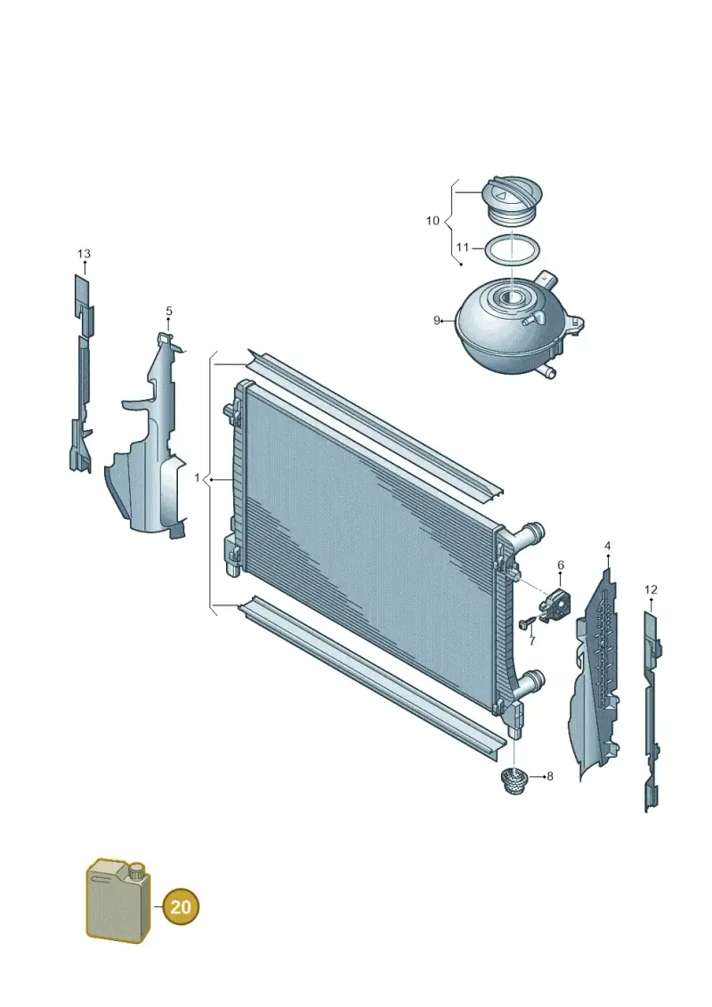 G12E050P2 — Skoda Octavia (2012-2017) diagram 781121750, position 20