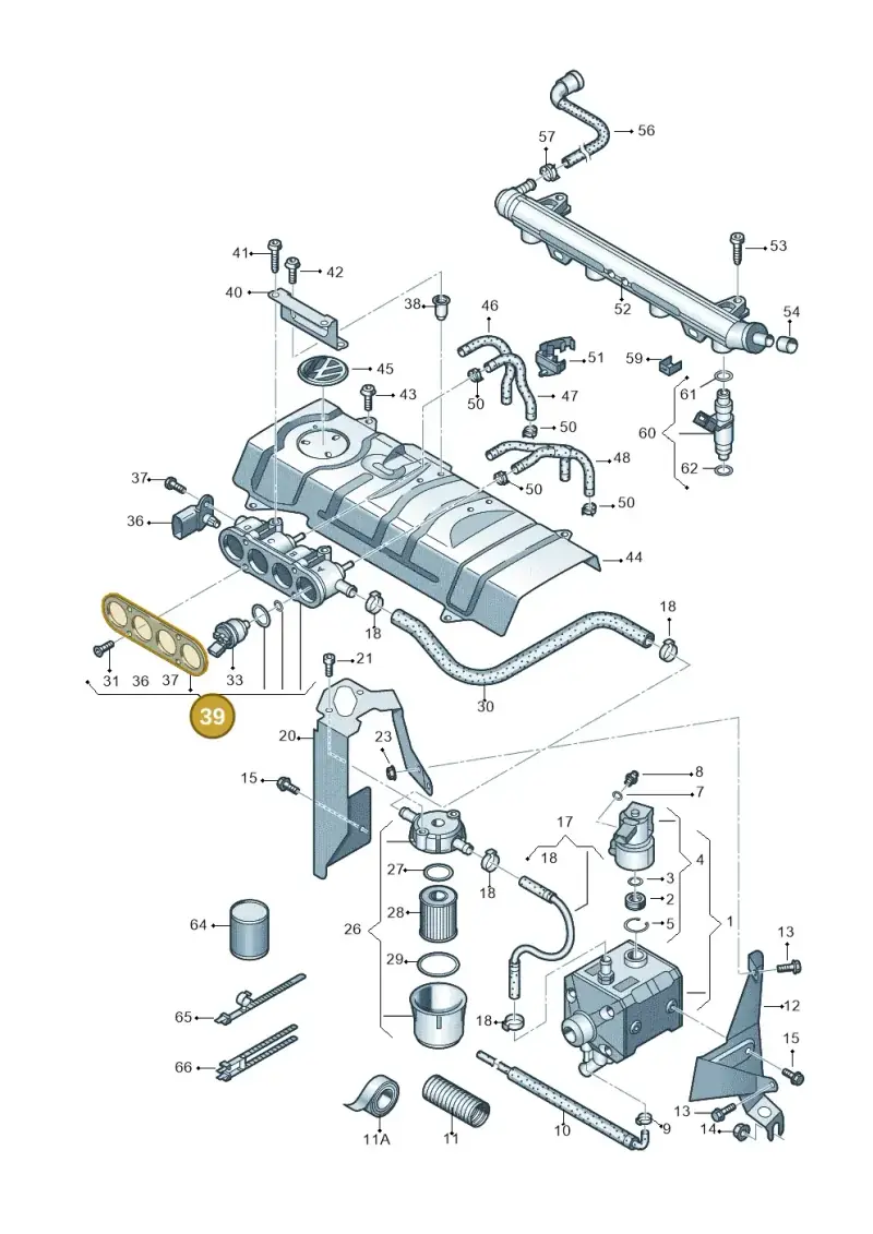 JNV130125B — SEAT Ibiza (2012-) diagram 672133420, position 39