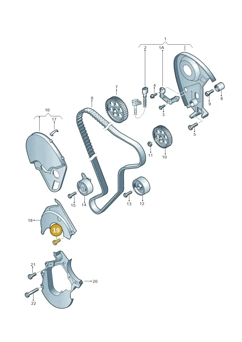 N01021020 — Volkswagen Crafter 35 panel (2011-2016) diagram 483109800, position 19