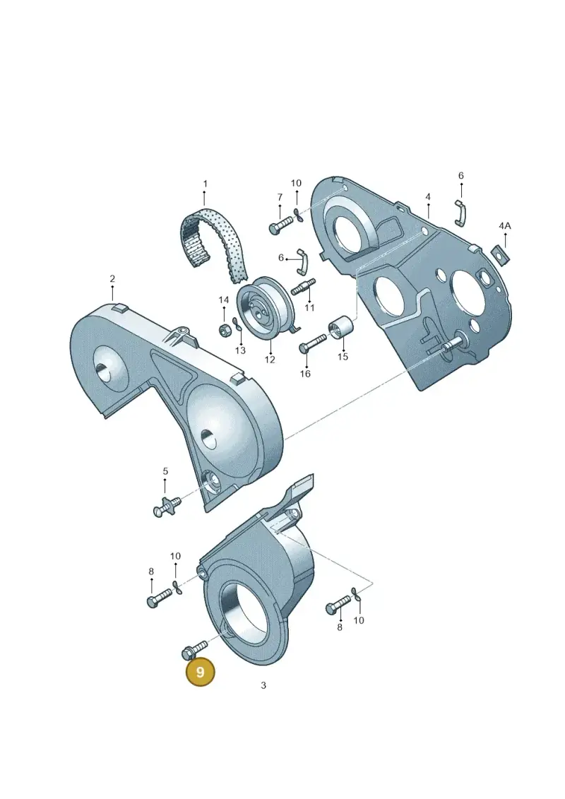 N0102186 — SEAT AROSA (2003-2004) diagram 158109600, position 9