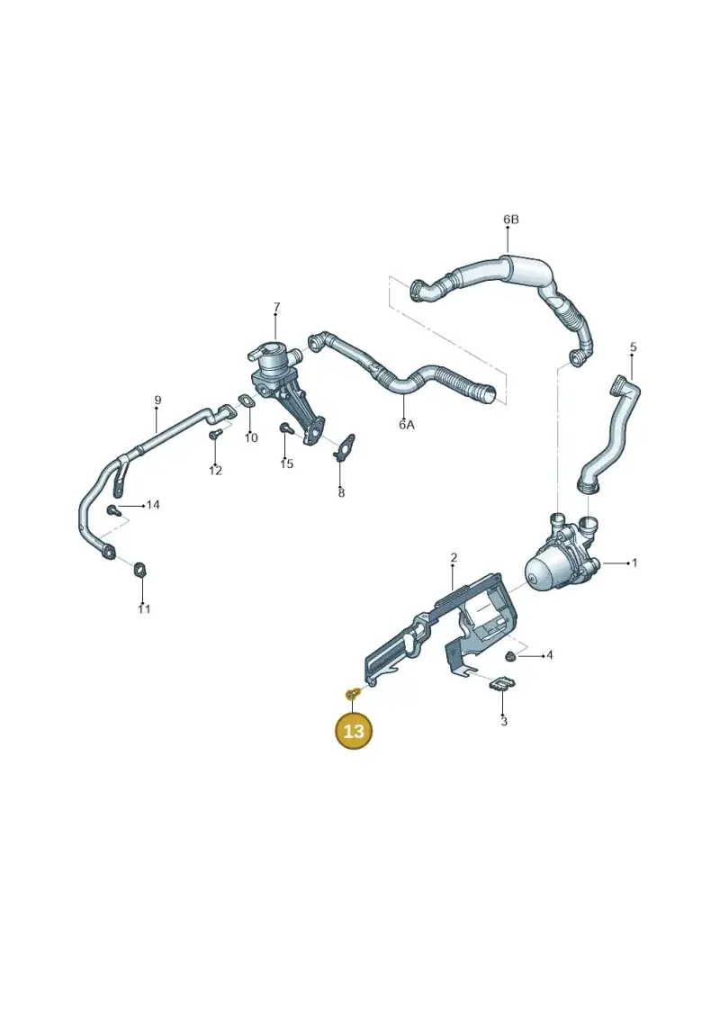 N01023820 — Volkswagen New Beetle             06> (2005-) diagram 470131020, position 13