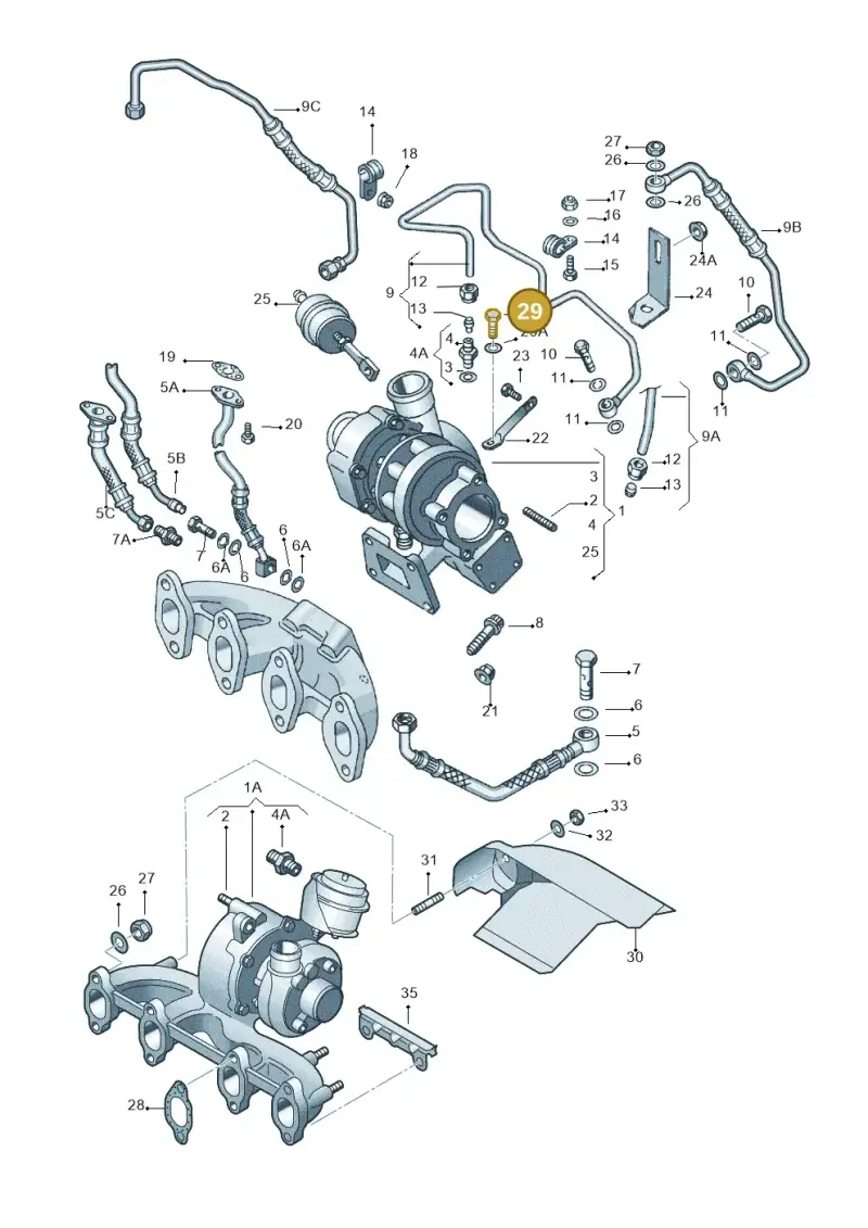 N0102478 — Volkswagen New Beetle             06> (2005-) diagram 194145550, position 29