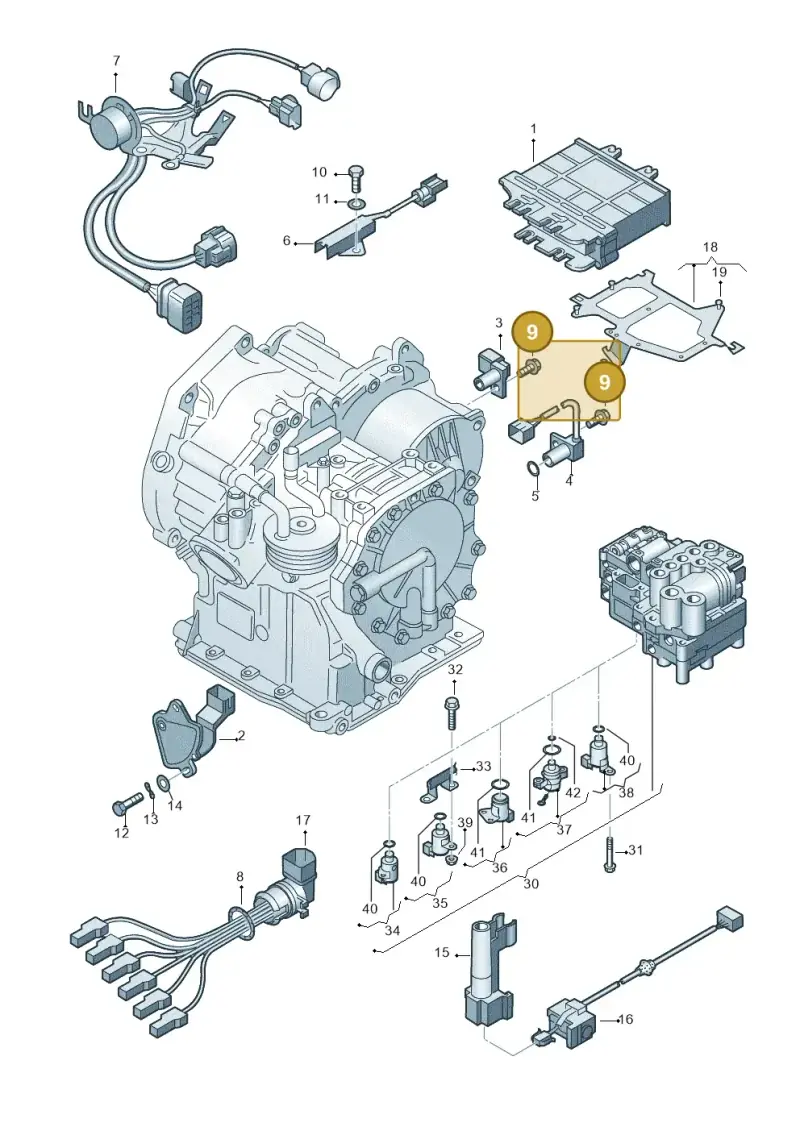 N01028712 — Volkswagen Polo (2011-2014) diagram 158927500, position 9