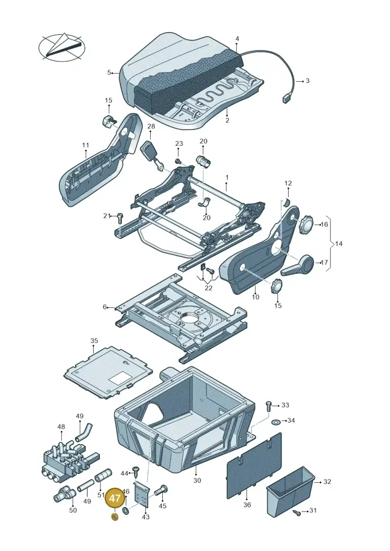 N01100412 — Volkswagen Crafter 35 panel (2011-2016) diagram 722881000, position 47