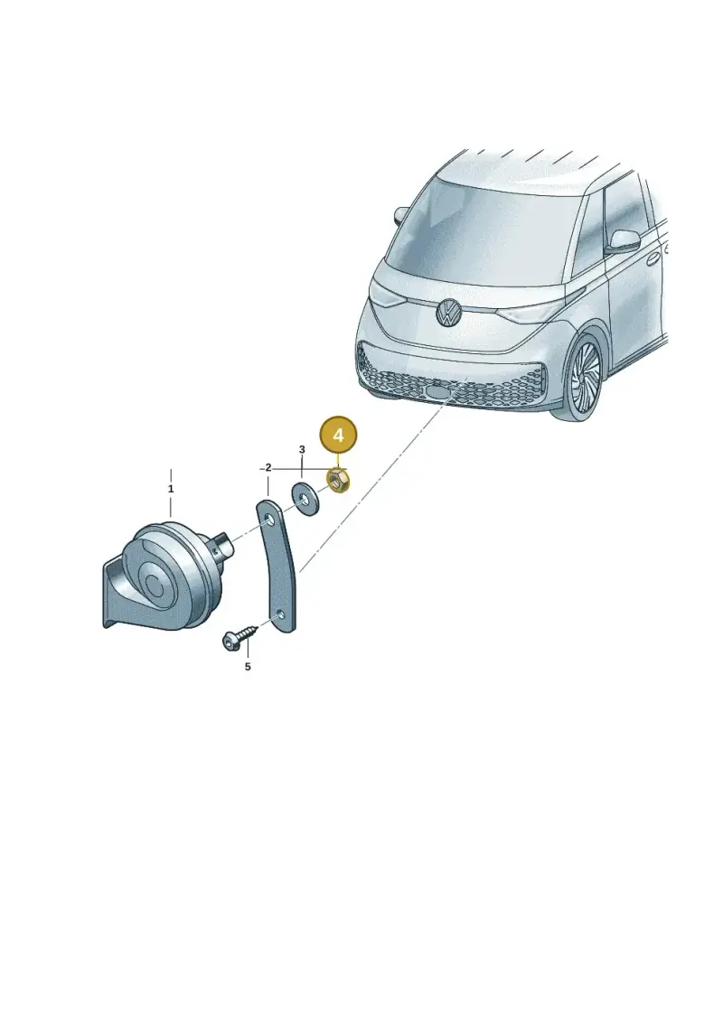 N01111818 — Volkswagen ID.Buzz (2022-) diagram 15a951000, position 4