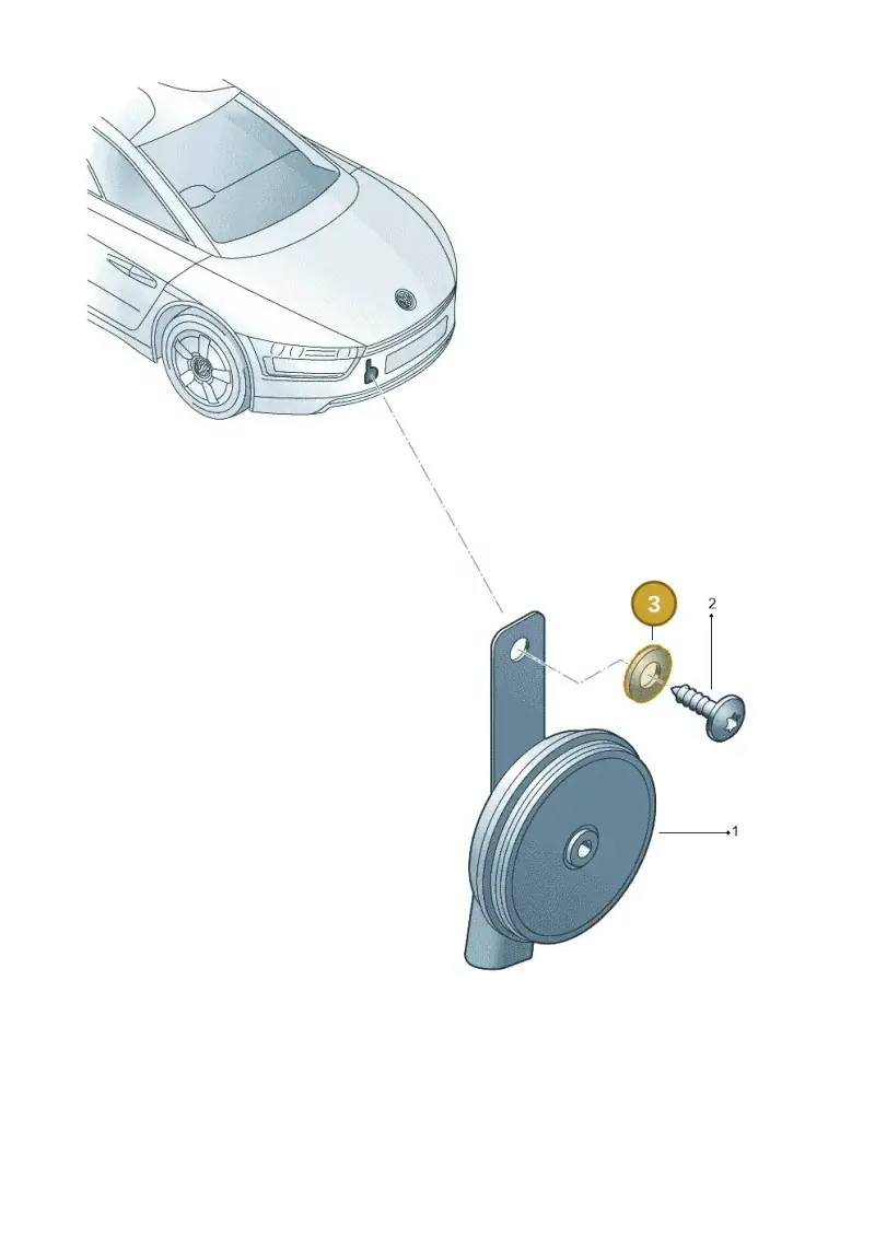 N01152528 — Volkswagen 6Z3 platform diagram 760951000, position 3