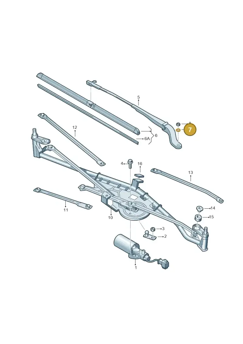 N0115609 — Volkswagen Sharan (2008-2010) diagram 475955000, position 7