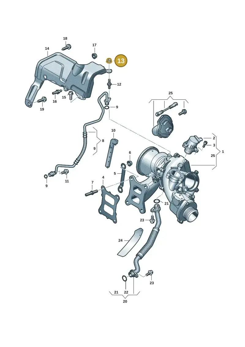 N01166620 — Volkswagen Multivan (2021-) diagram 884145251, position 13