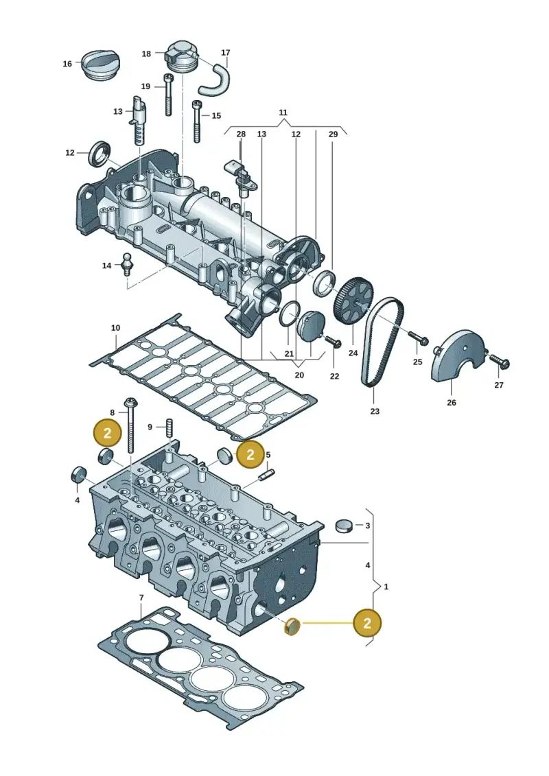 N01190110 — Volkswagen Caddy Maxi Kombi (2020-2024) diagram 62x103020, position 2