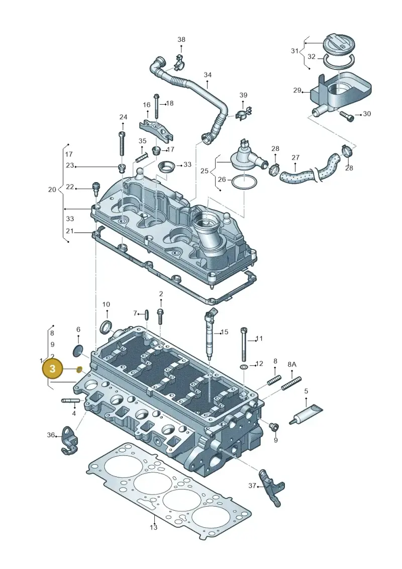 N0119085 — Volkswagen Crafter 35 panel (2011-2016) diagram 722103600, position 3