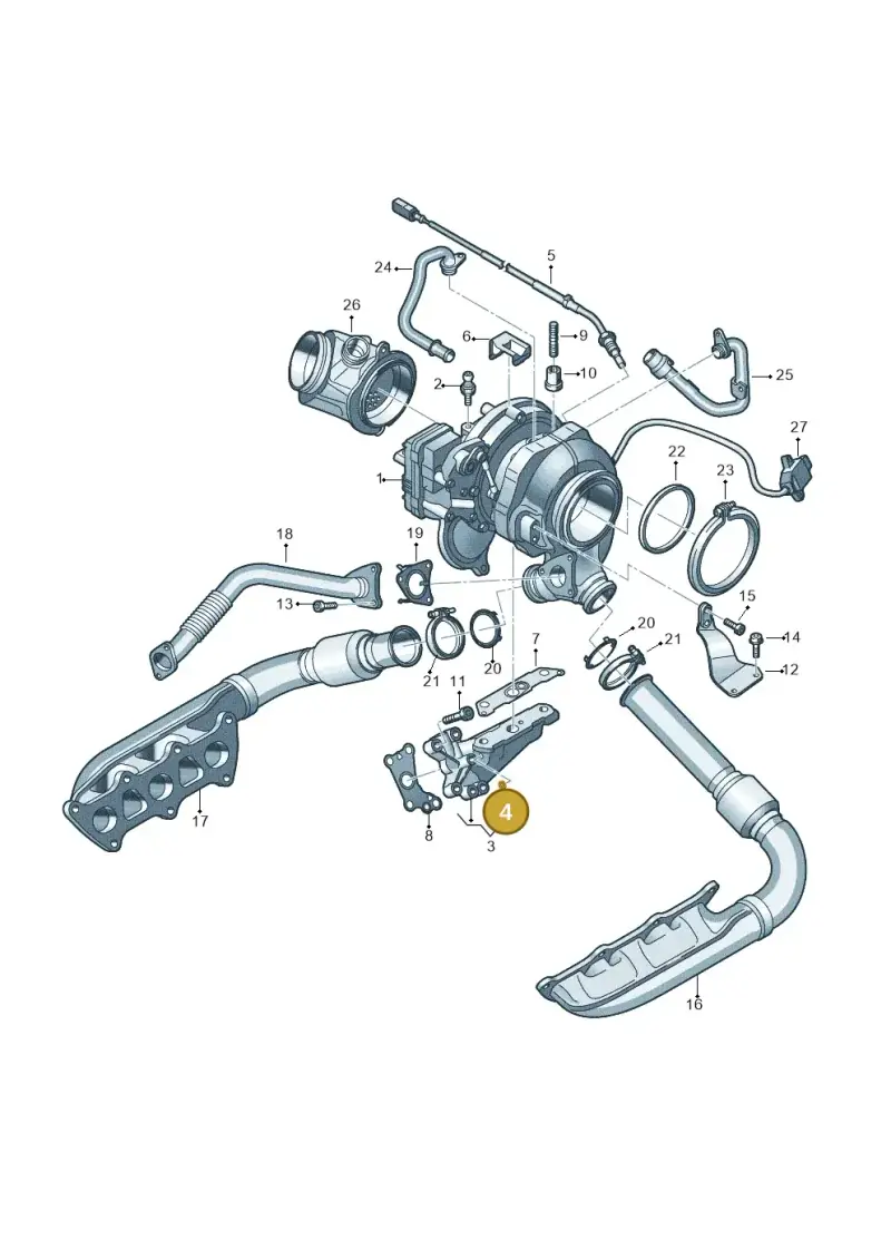 N0119124 — Volkswagen Amarok twin cab (2022-) diagram 788145350, position 4