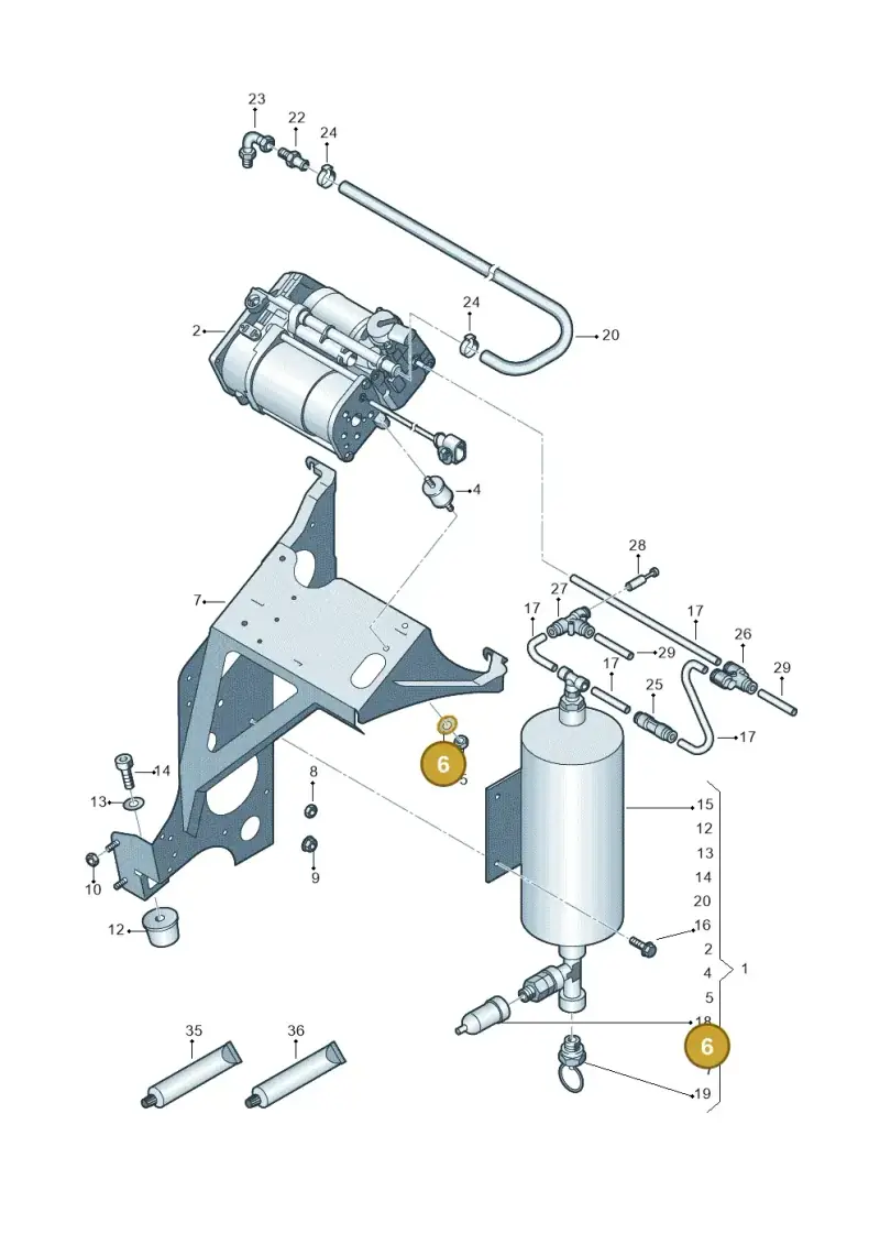 N0120064 — Volkswagen Crafter 35 panel (2011-2016) diagram 722280110, position 6