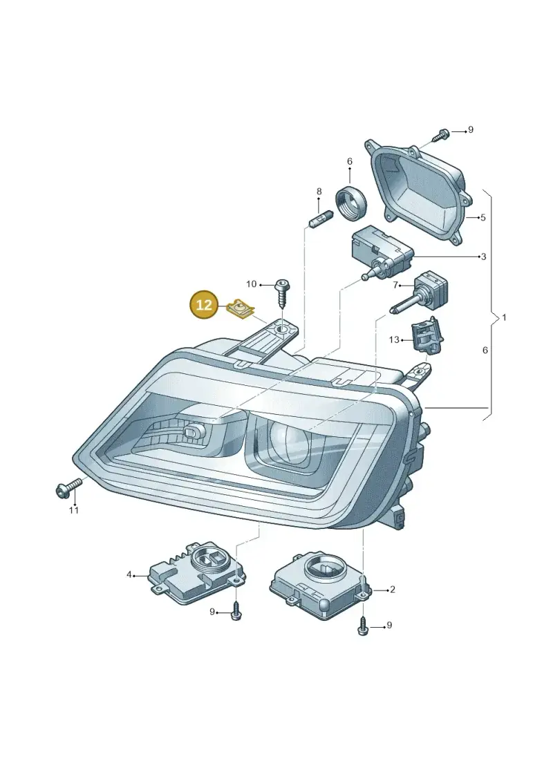 N0120622 — Volkswagen Amarok twin cab (2022-) diagram 749941200, position 12