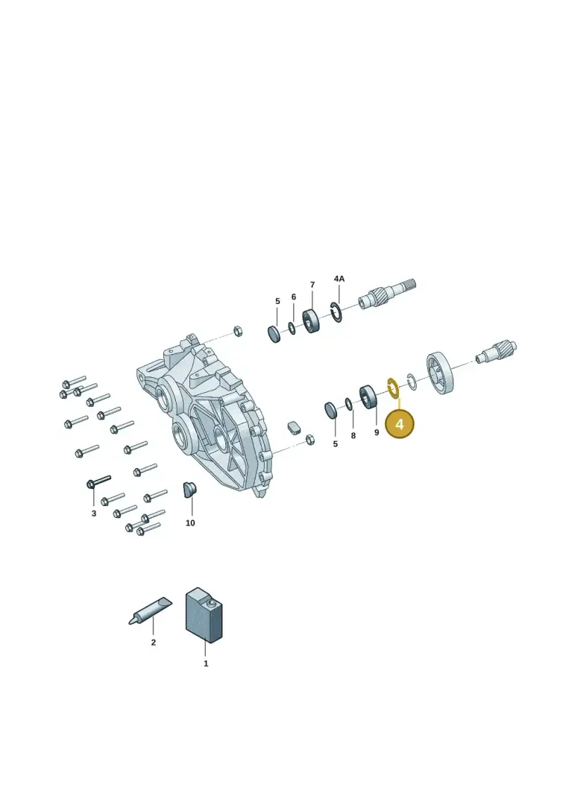 N0122951 — Volkswagen ID.3 (2021-) diagram 11d301090, position 4