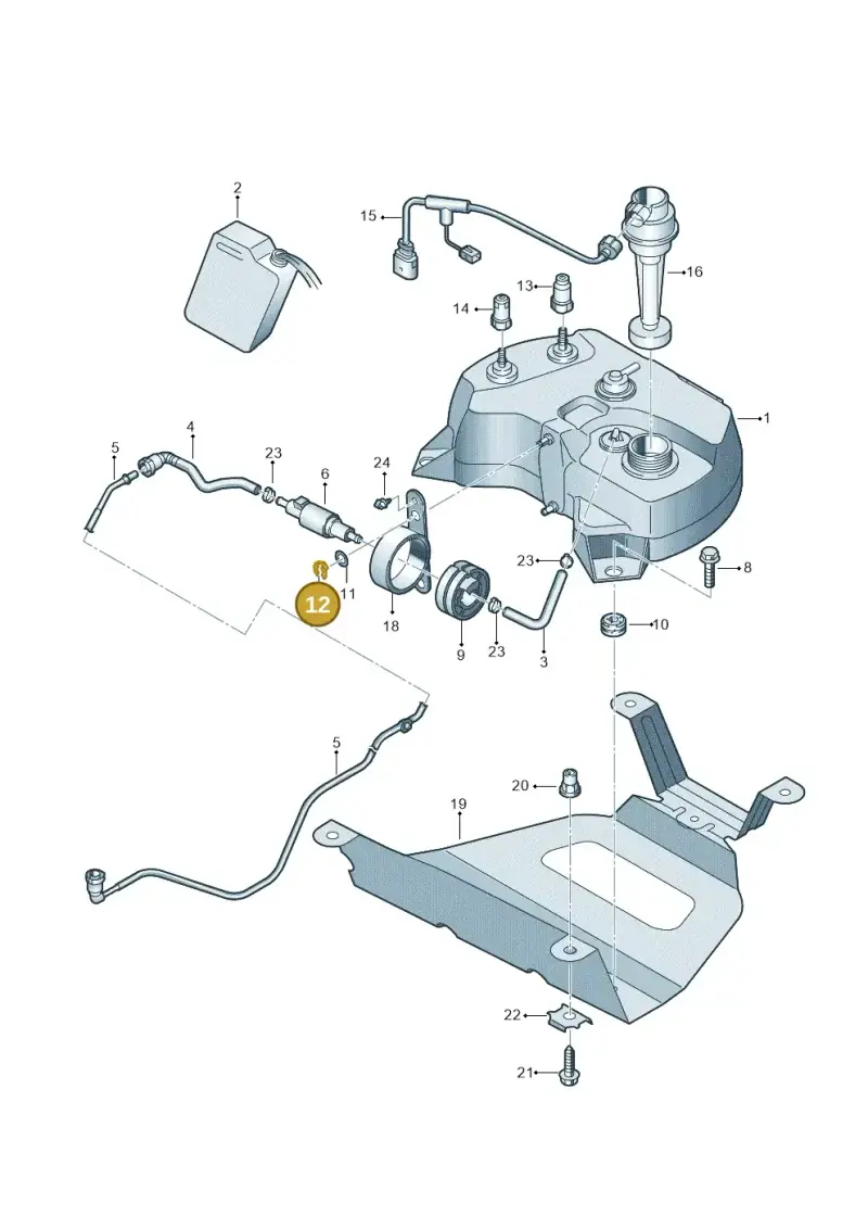 N0123276 — Volkswagen Sharan (2008-2010) diagram 475201180, position 12