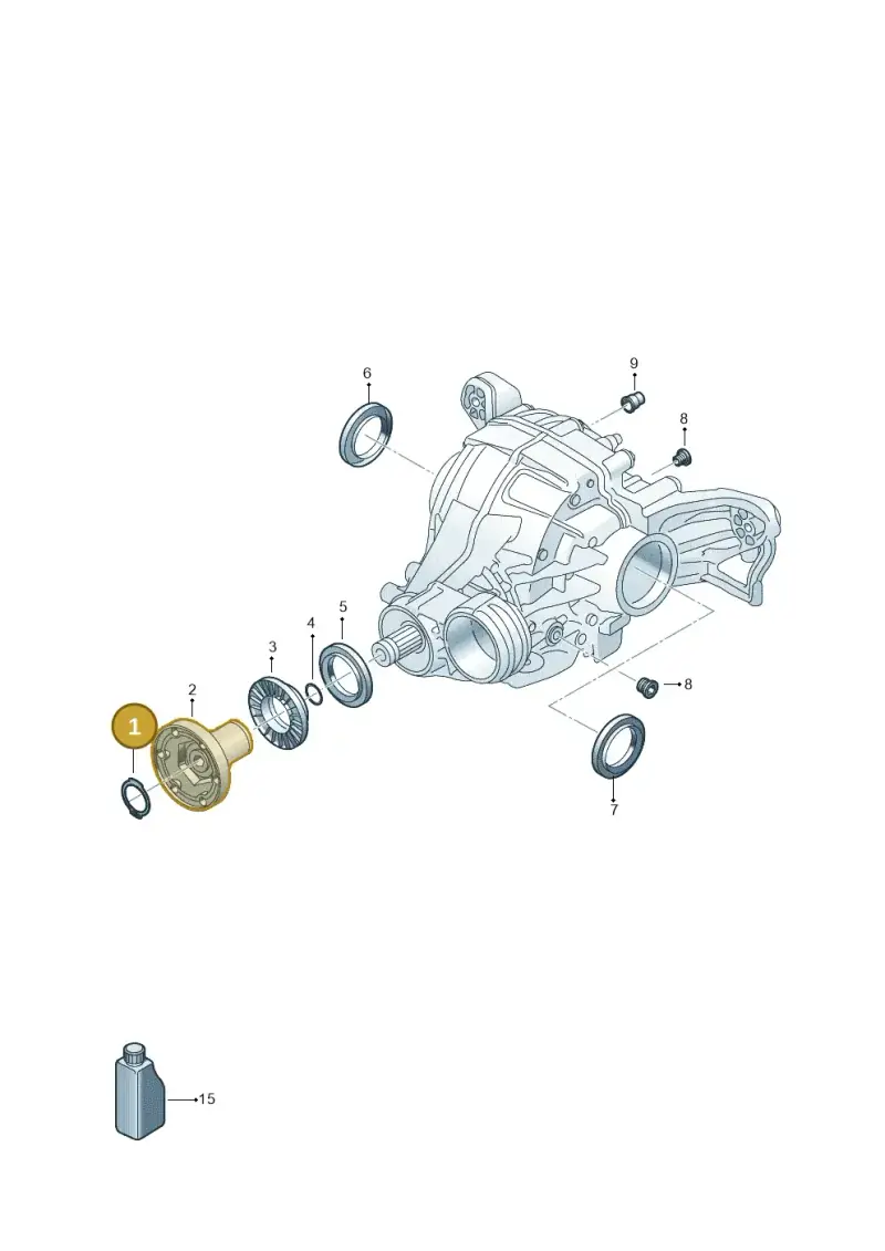 N0123741 — Volkswagen Touareg (2017-2023) diagram 439525110, position 1
