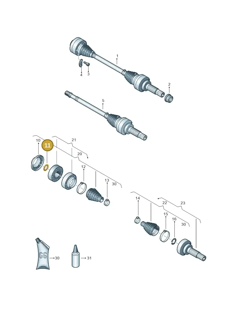 N0123751 — Audi Q7 qu. 3.0 TDI (2009-2015) diagram 274407250, position 11
