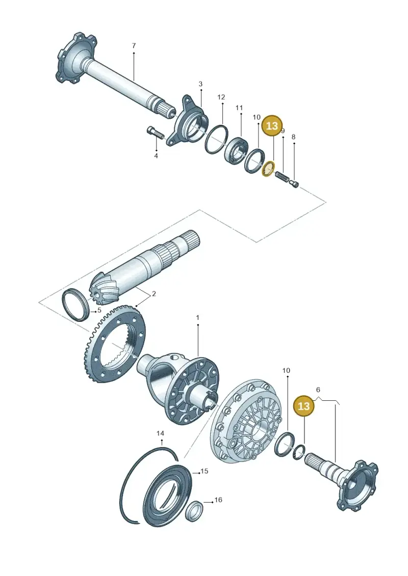 N0123761 — Audi A6 2.7 TDI (2008-2011) diagram 261409550, position 13