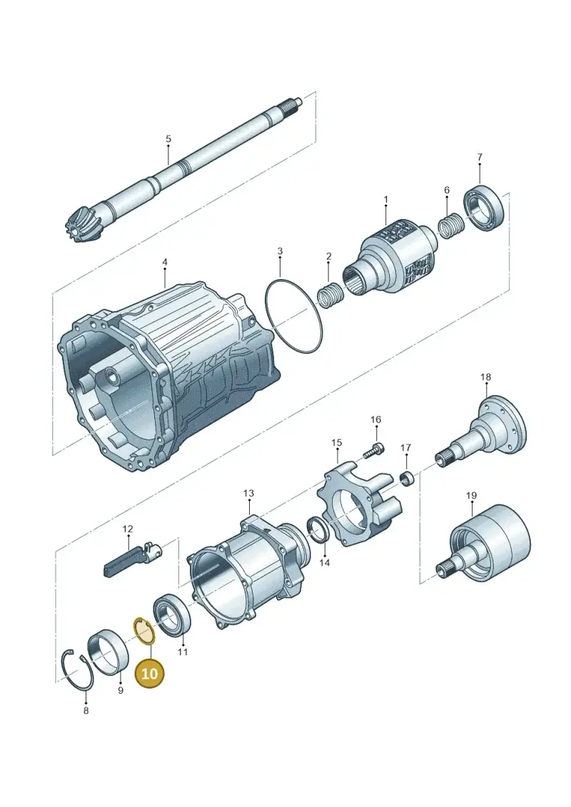 N0123761 — Audi A6 2.7 TDI (2008-2011) diagram 448409850, position 10