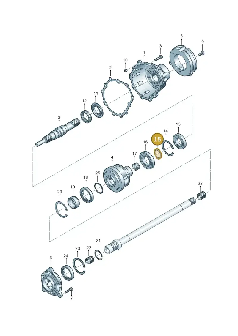 N0123761 — Audi A5 Sportback (2016-2025) diagram 849409700, position 15