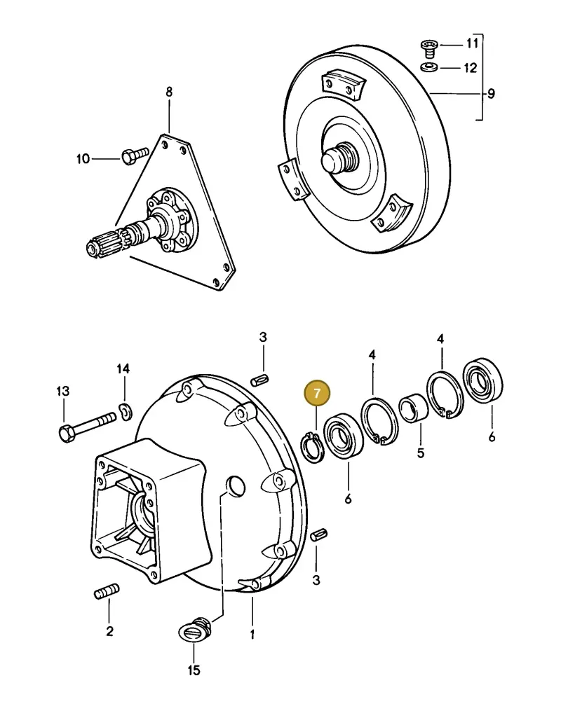 N0123801 — Porsche S Coupe (1982-1986) diagram p06308010, position 7
