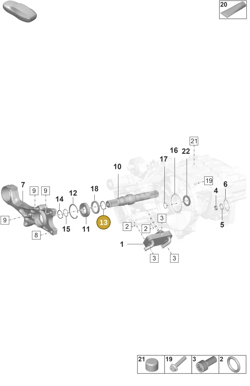 N0123801 — Porsche Taycan Sport Turismo (2019-2024) diagram p56355100, position 13