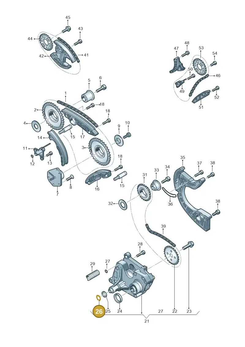 N0124161 — Volkswagen Touareg BlueMotion (2014-2018) diagram 277109900, position 26