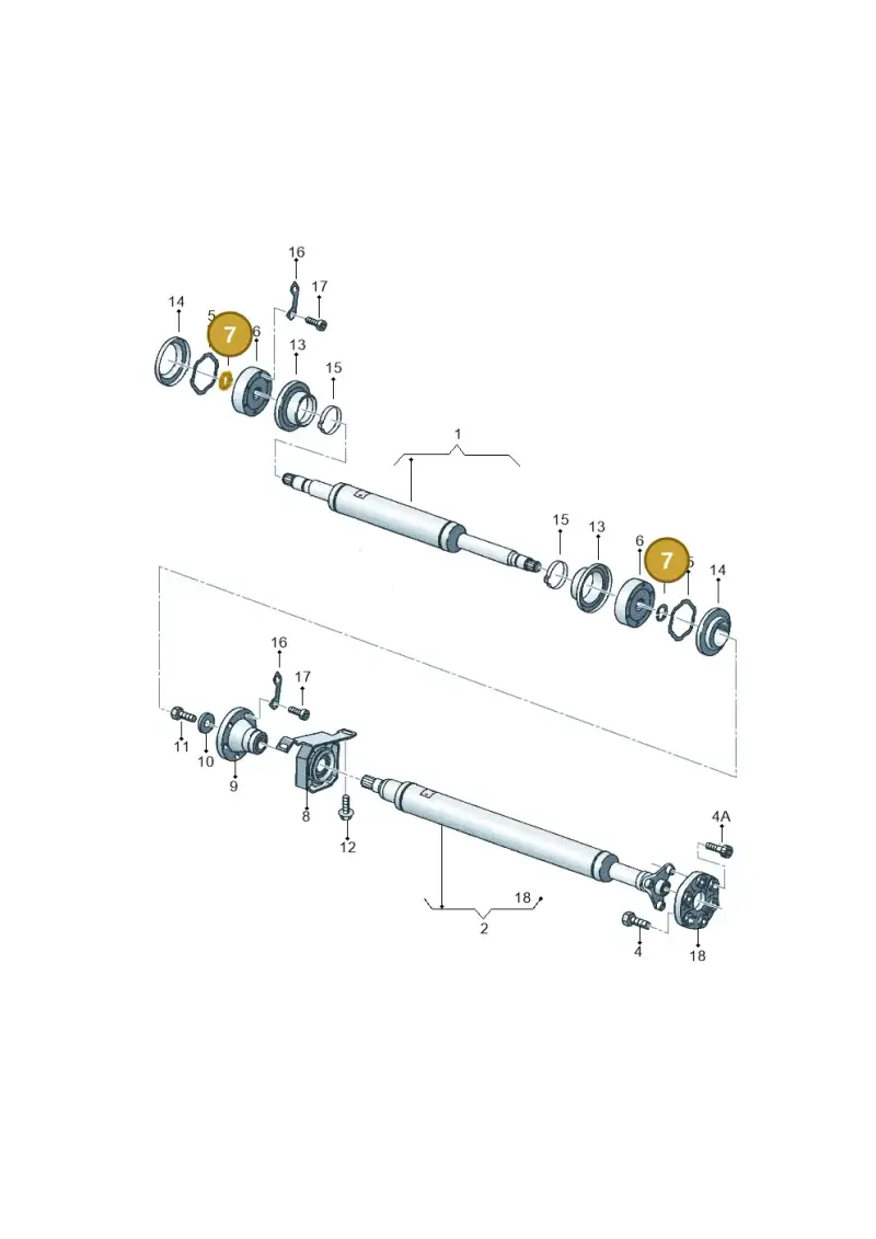 N0124251 — Volkswagen Sharan (2008-2010) diagram 244521100, position 7