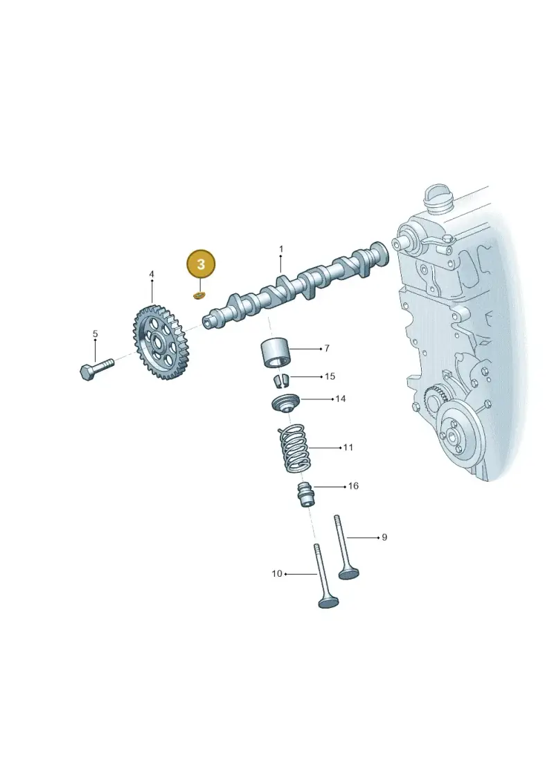 N0127082 — Volkswagen Jetta 2.0 (2015-2015) diagram 880109300, position 3