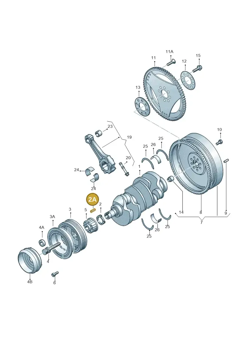 N0133351 — Audi A6 Allroad qu. (2000-2005) diagram 264105250, position 2A