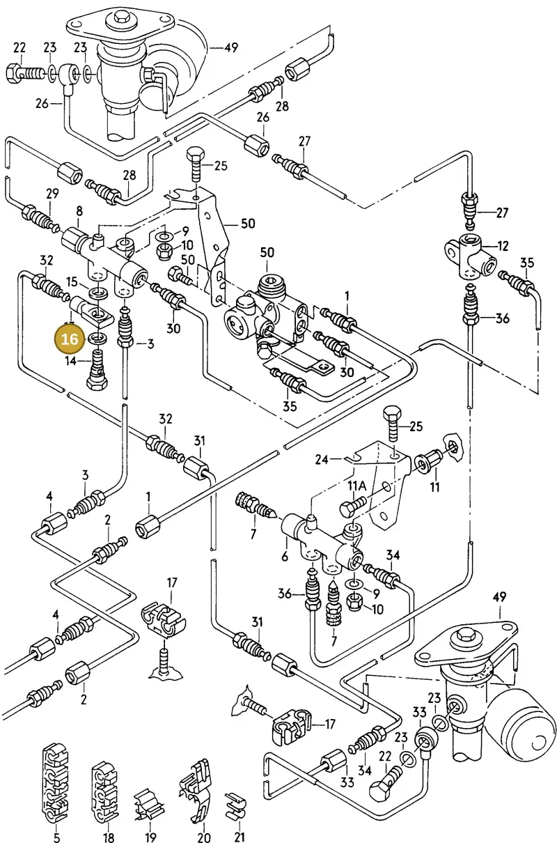 N0138085 — Audi A8 (1998-2002) diagram 153616500, position 16