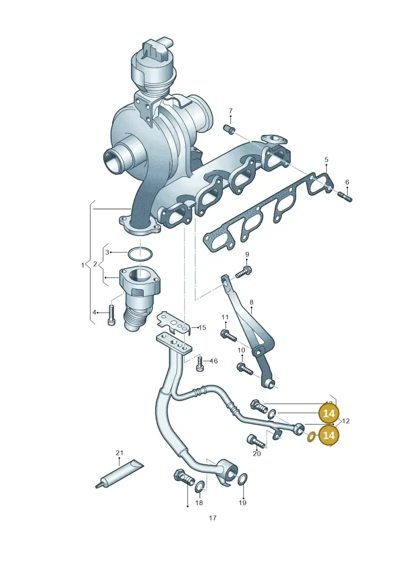 N0138133 — Volkswagen Amarok twin cab (2022-) diagram 894145000, position 14