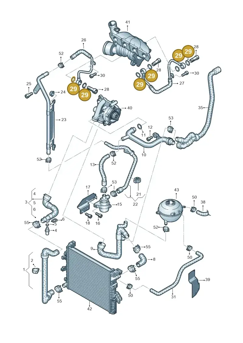 N0138149 — Volkswagen Caravelle (2015-2019) diagram 731121600, position 29
