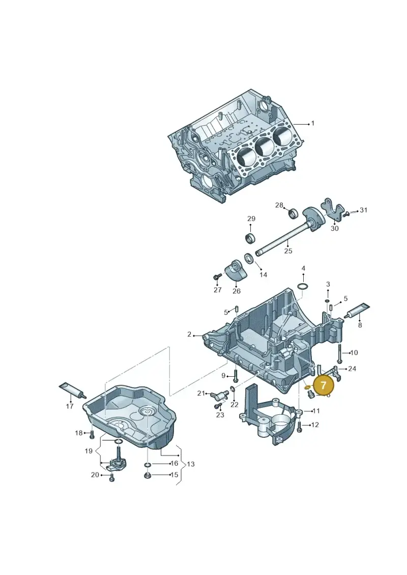 N0138326 — Volkswagen Amarok twin cab (2022-) diagram 693103280, position 7