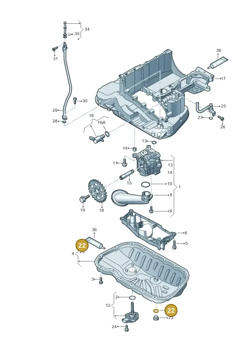 N0138494 — Audi A5 Cabrio 2.0 (2016-2018) diagram 788115510, position 22