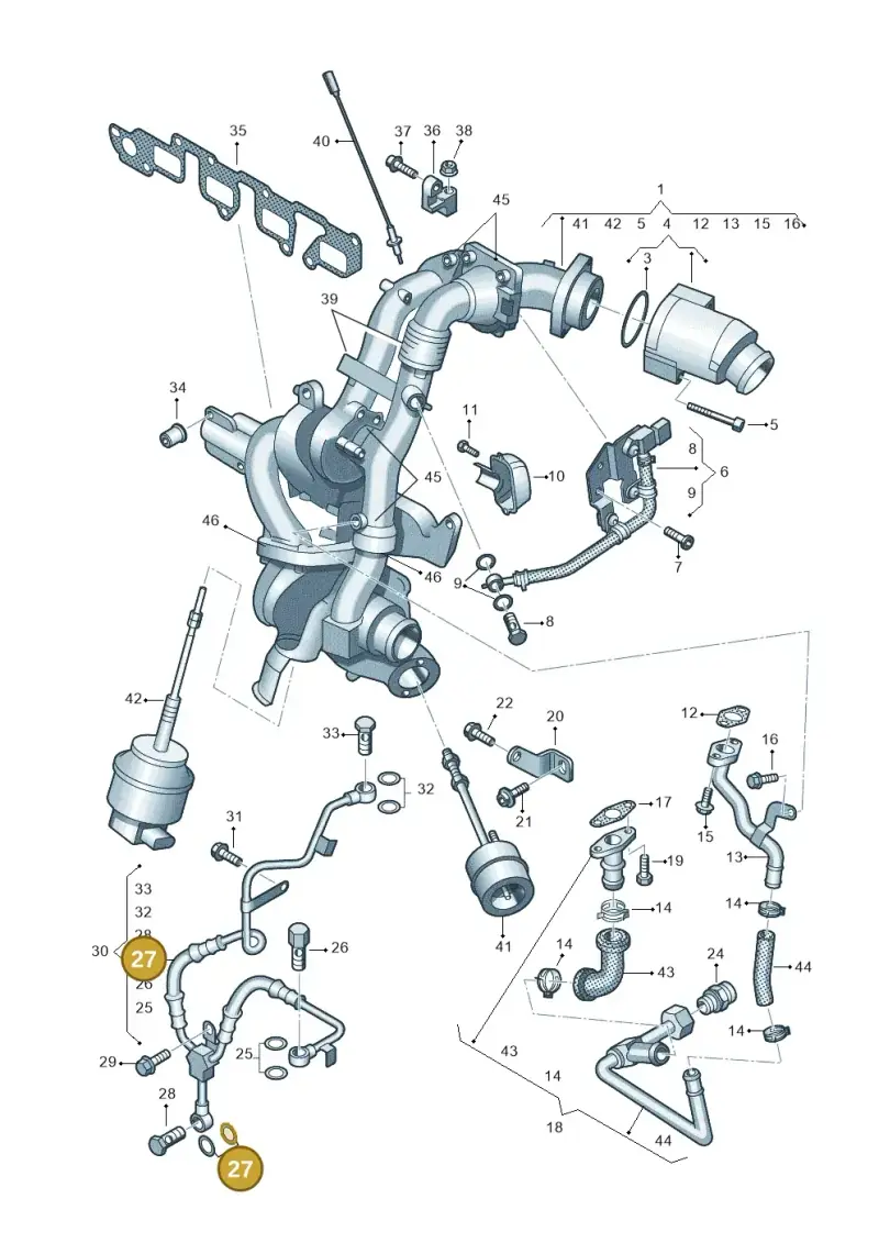 N0138495 — Volkswagen Caravelle (2015-2019) diagram 679145650, position 27