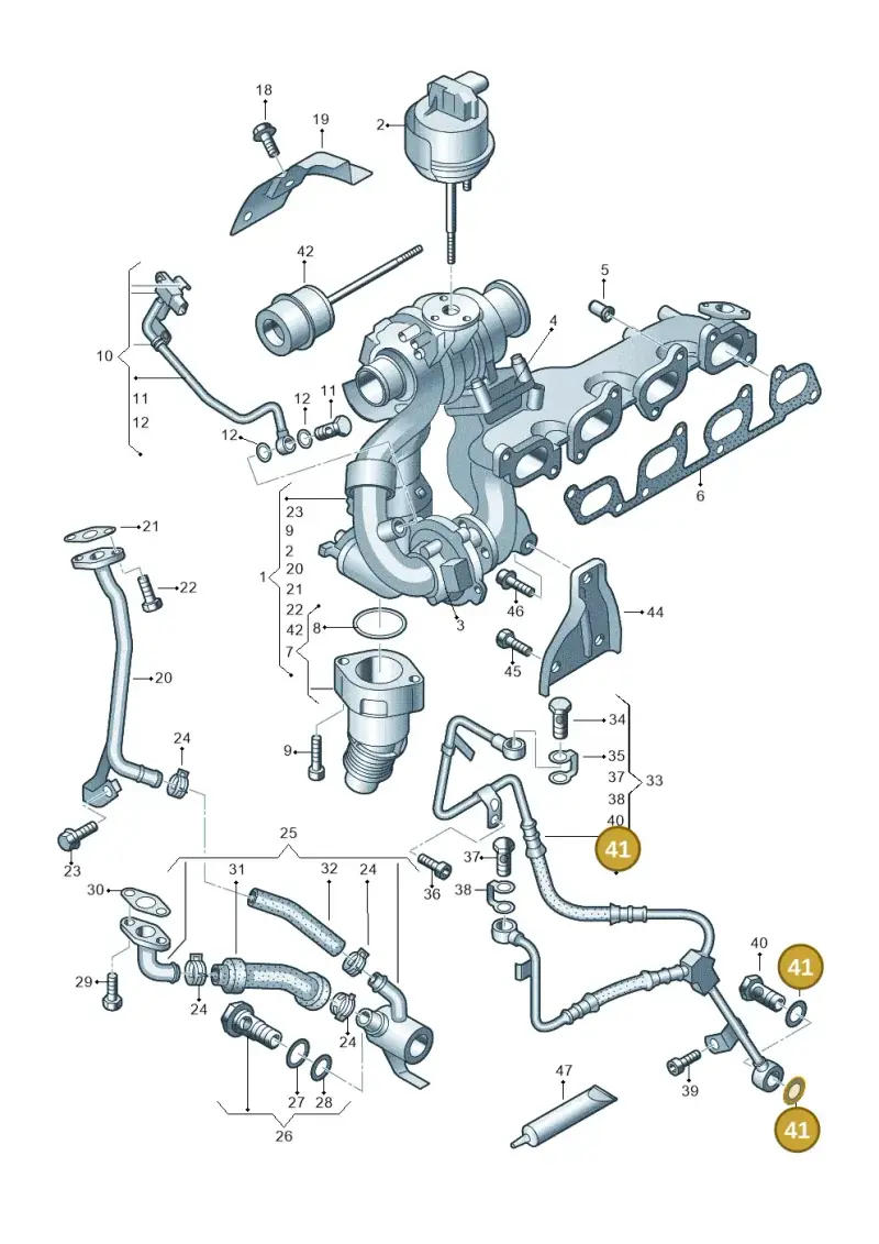 N0138495 — Volkswagen Amarok twin cab (2022-) diagram 683145650, position 41