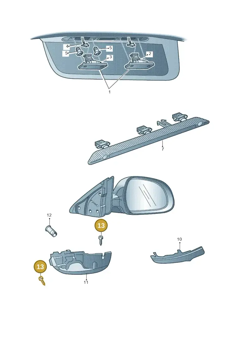 N01396511 — Skoda Yeti (2013-2017) diagram 666943000, position 13