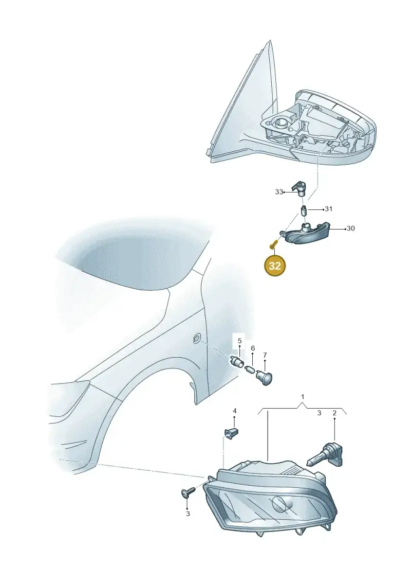 N01396511 — SEAT Toledo (2015-2019) diagram 742941900, position 32