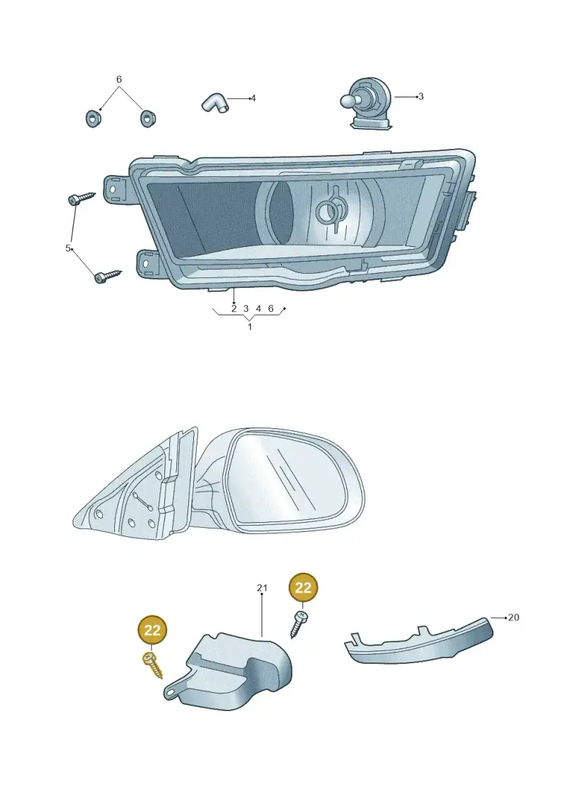 N01396511 — Skoda Octavia (2017-2020) diagram 851941400, position 22