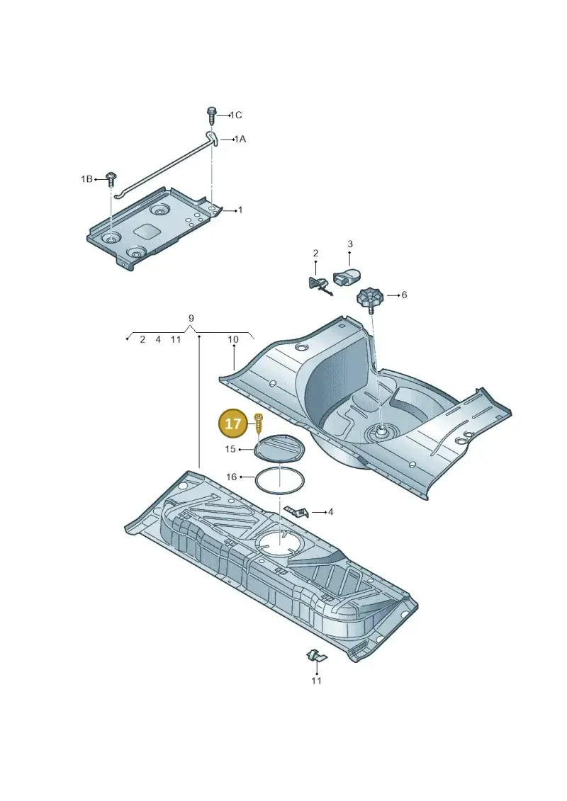 N0139655 — Volkswagen LUPO/3L TDI (2003-2005) diagram 232803500, position 17