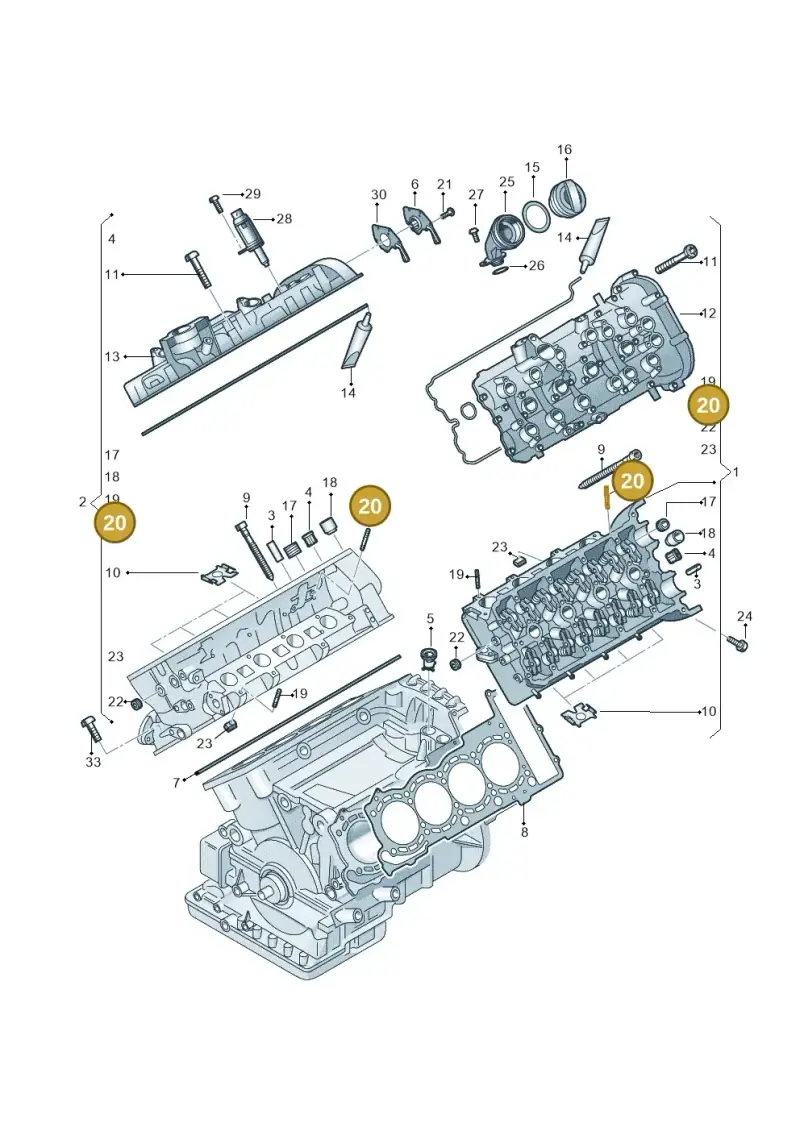N0144289 — Audi RS6 Avant (2013-2018) diagram 717103300, position 20