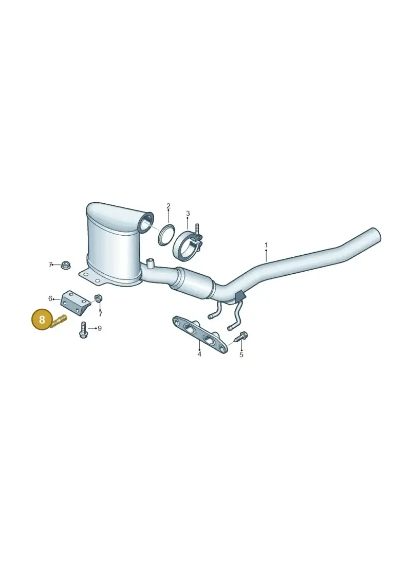 N0144833 — Volkswagen Caddy kombi (2015-2020) diagram 627253570, position 8