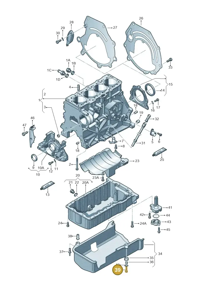 N0147236 — SEAT Ibiza (2012-) diagram 194103150, position 39