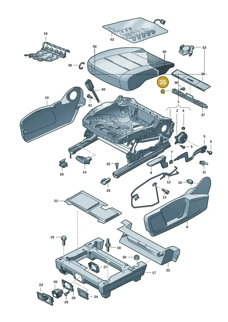 N01508217 — Volkswagen ID.Buzz (2022-) diagram 15a881000, position 35